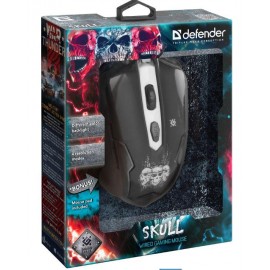 Мышка игровая Skull GM-180L + коврик
