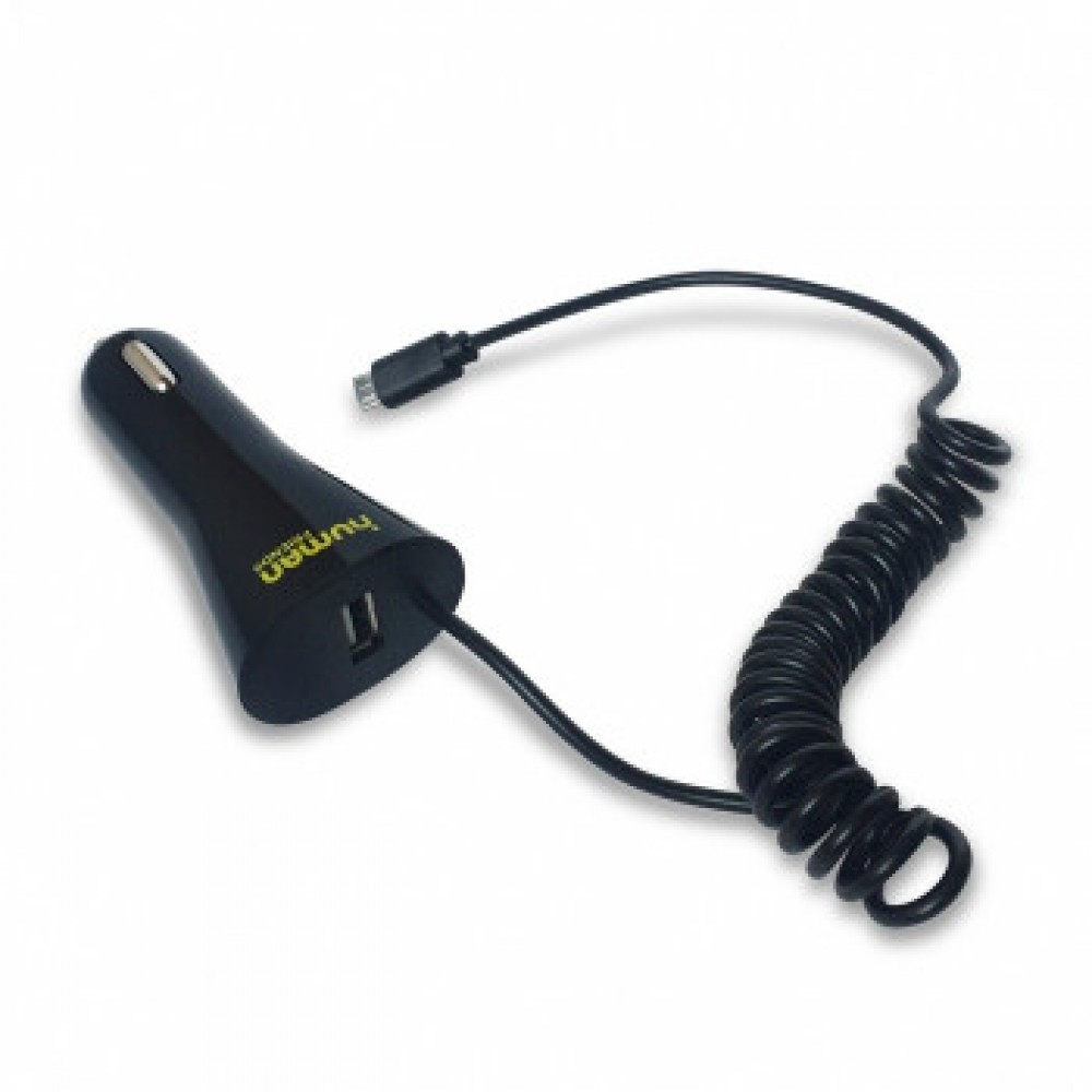 Зарядное автомобильное азу usb + i5 Spiraler 2.1a