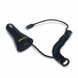 Зарядное автомобильное азу usb + i5 Spiraler 2.1a