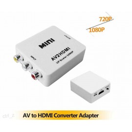 Конвертер видеосигнала AV/RCA в HDMI A1580 H124