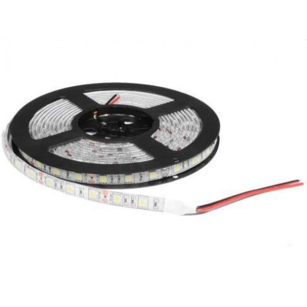 лента LED SMD 5050 60LED/m белая 5m