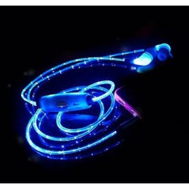 Наушники вакуумные светящ LED HF Spark