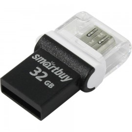 Флешка USB 32Gb + micro Smartbuy POKO