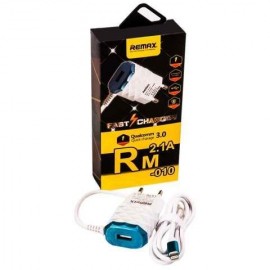 Зарядное сетевое сзу USB 1x Remax RM-010 + micro