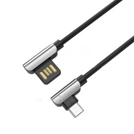 Кабель Micro USB Hoco U42 угловой
