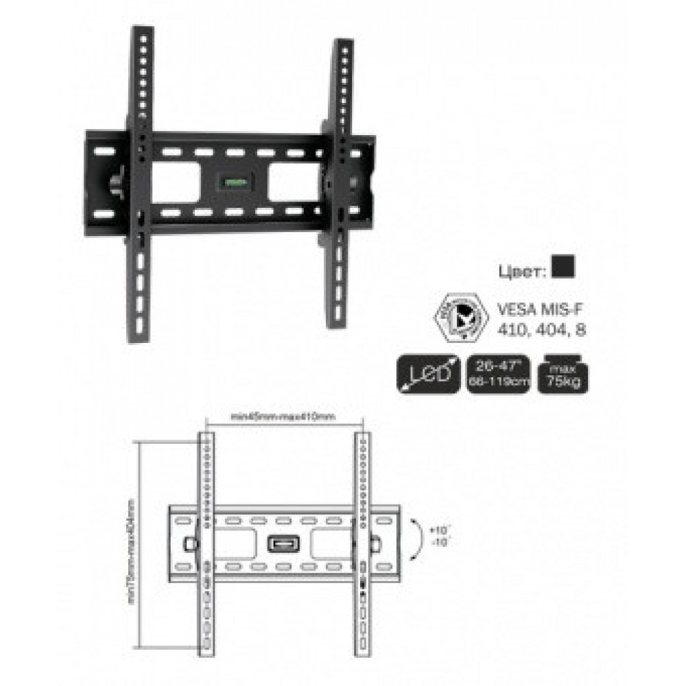 Кронштейн ТВ PLB-33 32"-55"