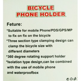 Держатель телефона на руль велосипеда Bicycle Holder XWJ-0201