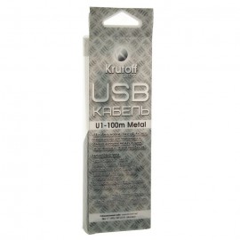 Кабель micro USB Krutoff U1-100M metal