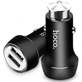 Зарядное автомобильное азу usb 2x Hoco Z7 2.4A