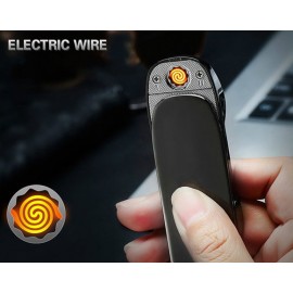 Зажигалка Usb металл TengHong Space Car TH-723