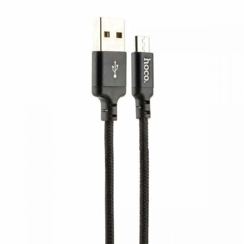 Кабель Micro USB Hoco X14 2m красный