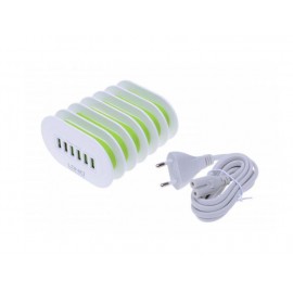 Зарядное сетевое сзу usb 6x LDNIO A6702 7A