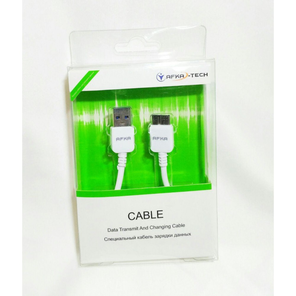 Кабель micro USB 3.0 тип B AfkaTech AC601 1m