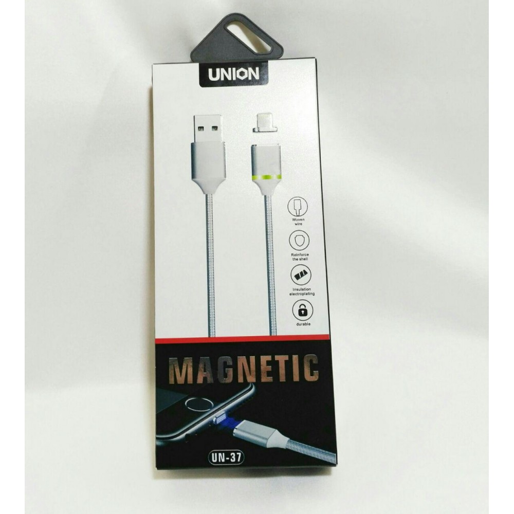Кабель Micro USB магнитный Union UN-37