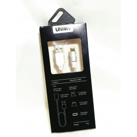 Кабель Micro USB магнитный Union UN-37