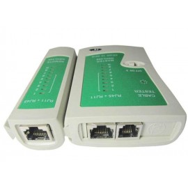 Тестер кабеля и портов LAN телеф RJ45 RJ11 NS-468 SY-468