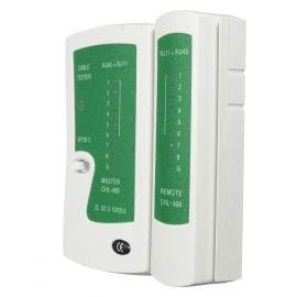 Тестер кабеля и портов LAN телеф RJ45 RJ11 NS-468 SY-468