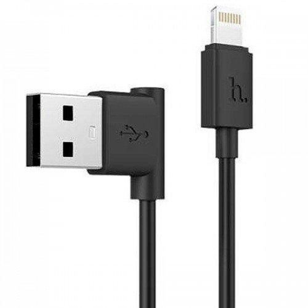 кабель для Apple Lightning USB Hoco угловой