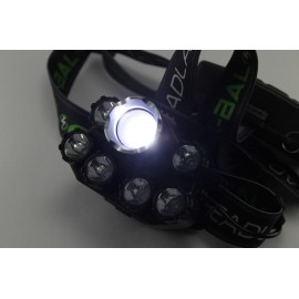 Фонарик налобный H-T557 T6 Zoom 6+1 LED