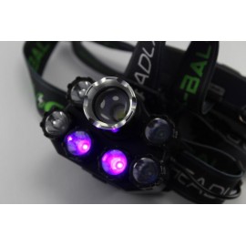 Фонарик налобный H-T557 T6 Zoom 6+1 LED