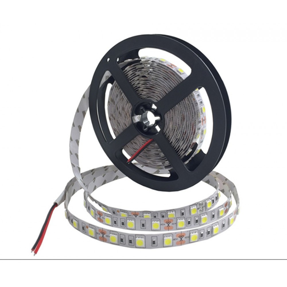 лента LED 5050 RGB бегущ 5m с БП б.у.