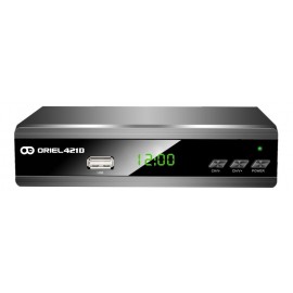 Ресивер DVB-T2/C Oriel 421D с кабельным тв и интернет