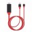 Кабель для Apple Lightning HDTV HDMI 2m LD7 A2603 RED