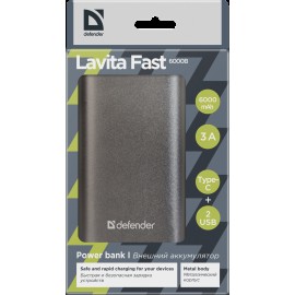 Power bank Defender Lavita Fast 6000