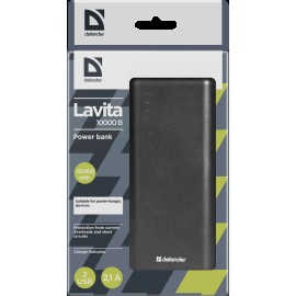 Power bank Defender Lavita 10000