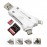 Переходник Картридер I-FlashDevice (флешка для Apple) 4в1 NK-908
