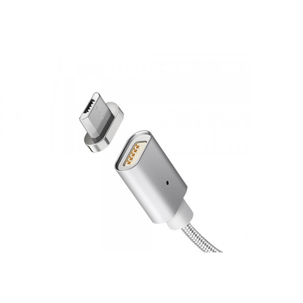 Кабель Micro USB магнитный Metal Magnetic