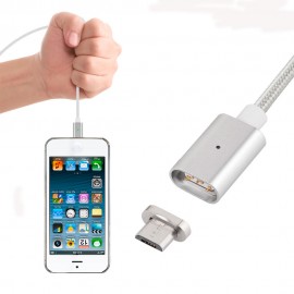 Кабель Micro USB магнитный Metal Magnetic