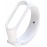 Ремешок силикон для фитнес браслета Miband 2 черн