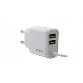 Зарядное сетевое сзу usb 2x LDNIO A321 3.1A +i5