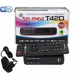 Ресивер DVB-T2 Selenga T42D с поддержкой интернет