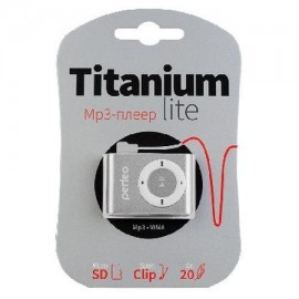 Плеер Mp3 MicroSd без lcd Perfeo Titanium lite