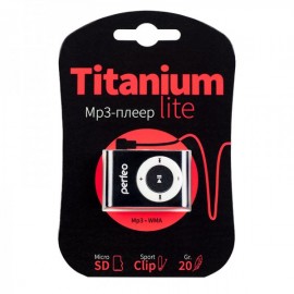 Плеер Mp3 MicroSd без lcd Perfeo Titanium lite