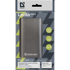 Power bank Defender Lavita 4000