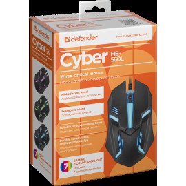 Мышка Defender Cyber MB-560L (52560)