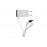 Зарядное сетевое сзу usb 2x Китай 1.5A + micro 2in1