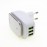 Зарядное сетевое сзу usb 3x LDNIO A3305 3.4A + micro + ночник