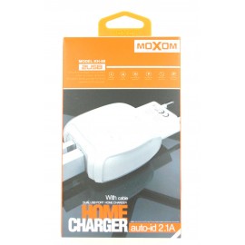 Зарядное сетевое сзу USB 2x Moxom KH-69 + micro