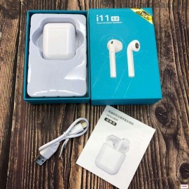 Наушники Bluetooth i11 5.0 TWS белые