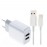 Зарядное сетевое сзу usb 2x Joyroom CA-28 2A + micro