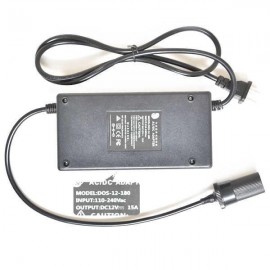 Переходник адаптер 220в - прикуриватель 12V 15A