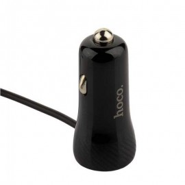 Зарядное автомобильное азу usb 1x Hoco Z21a 3.4A + кабель для Apple lightning
