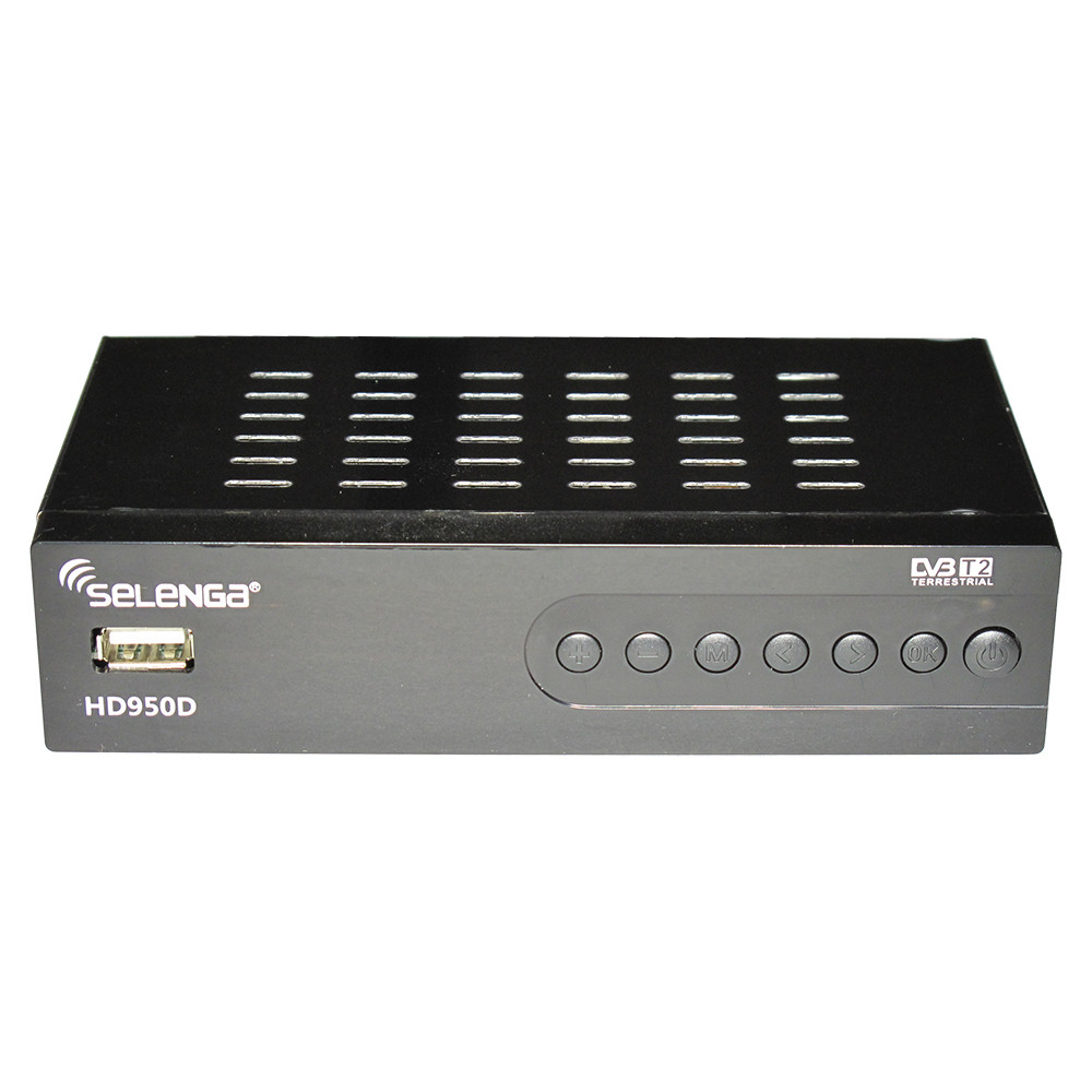 Ресивер DVB-T2/C Selenga HD950D с кабельным тв и интернет