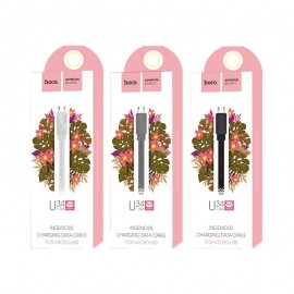 Кабель Micro USB Hoco U34 1.2m