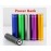 Power bank пустой DIY 18650x1 металл, круглый