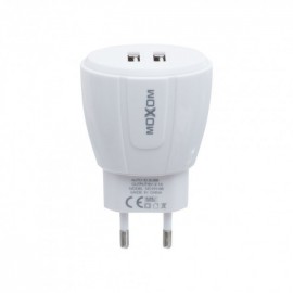 Зарядное сетевое сзу USB 2x Moxom KH-68 + micro